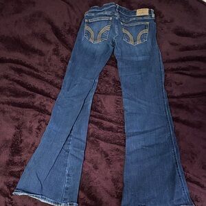 Hollister Dark Blue Flare Jeans